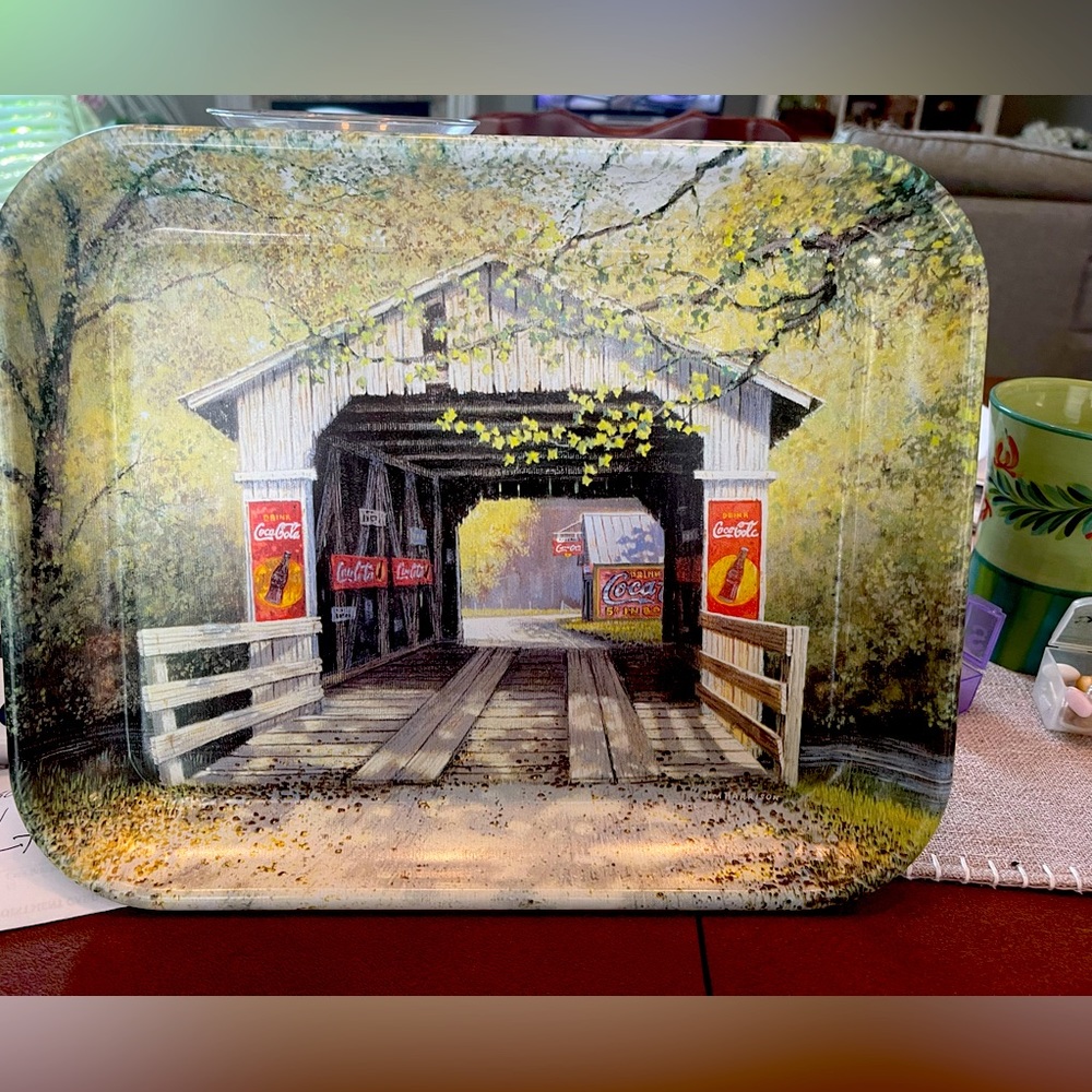 Coca Cola Collectable Metal Tray